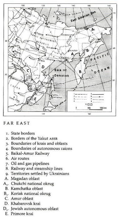 Image from entry Far%20East in the Internet Encyclopedia of Ukraine